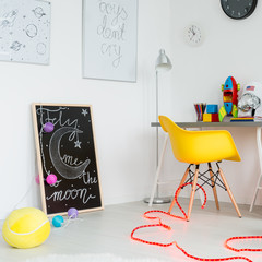 Colorful room for children