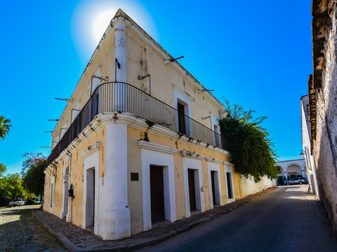 Historical House Where Mexican President Felix Mari&shy;a Zuloaga Trillo (1813-1898) Was Born - Alamos, Sonora, Mexico
