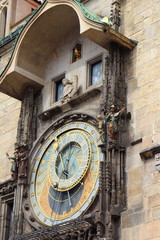 Fototapeta na wymiar Horloge astronomique à Prague