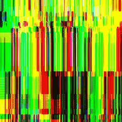 vector colorful glitch art background .