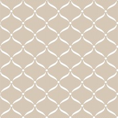 Naklejka premium White seamless lace pattern.