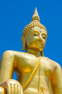 Big image of buddha in thailand