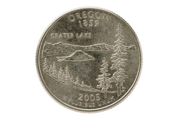 Oregon State Quarter Coin