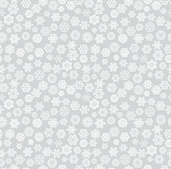snow flakes background seamless