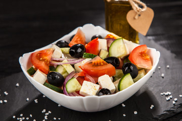 Delicious greek salad