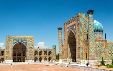 Registan Square in Samarkand - Uzbekistan