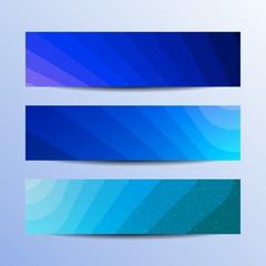 vector banners set