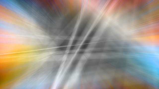 Motion blur background with transition from black-and-white to the color