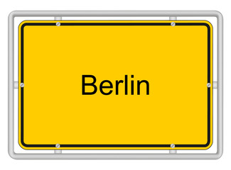 Berlin Ortsschild