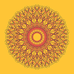 Arabic mandala
