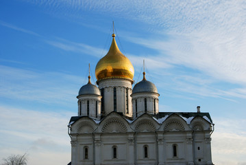 Moscow Kremlin. Color photo.