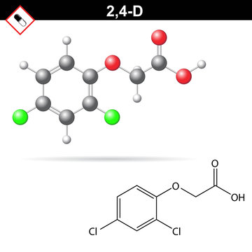 2,4-D chemical structure