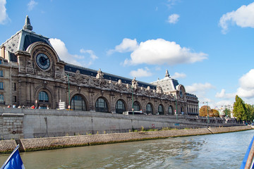 D'Orsay Museum. D'Orsay - a museum on left bank of Seine, it is housed in former Gare d'Orsay