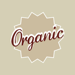 organic food product icon vector illustration graphic design