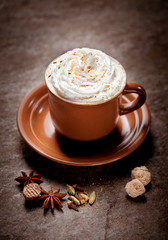 Coffee  with whipped cream