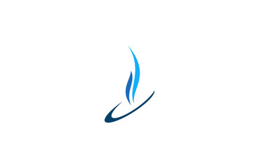 Fototapeta premium line abstract business logo