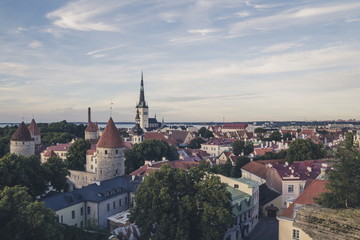 Tallin city view