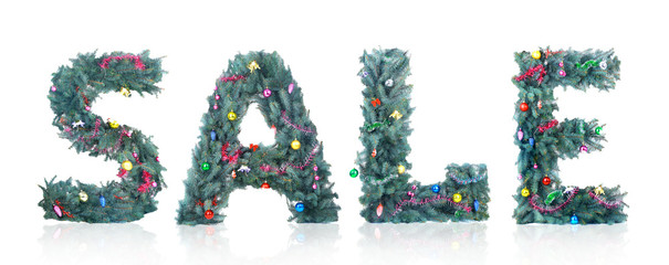 word sale from fir-tree