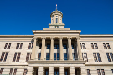 Fototapeta na wymiar Tennessee State Capitol Building
