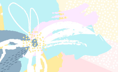 Creative floral background design