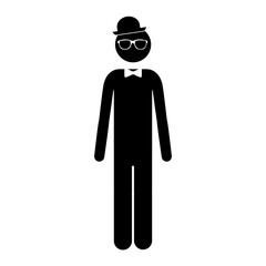 hipster pictogram icon image vector illustration design 