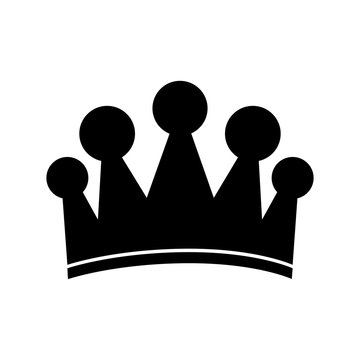 royal crown icon image vector illustration design 