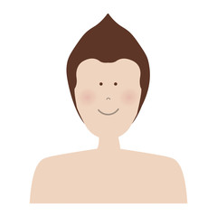 man cartoon icon image vector illustration design 