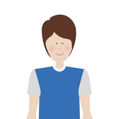 man cartoon icon image vector illustration design 