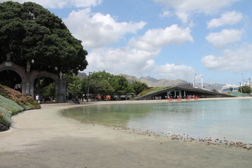 Beautiful unique landscape of Canary Island Tenerife