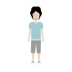 Fototapeta premium man cartoon icon image vector illustration design 