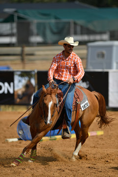 Man during the cowboys extreme competition