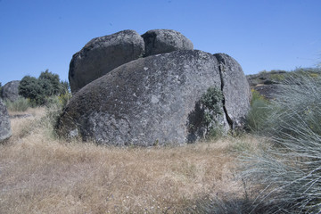 Rock Formations in Extremadura, Spain