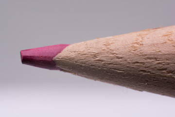 Colored pencils macro (pink)