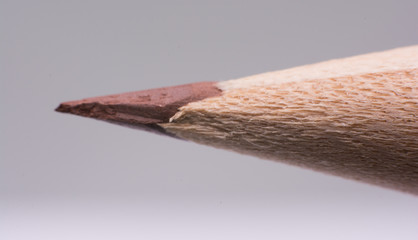 Colored pencils macro (Brown)