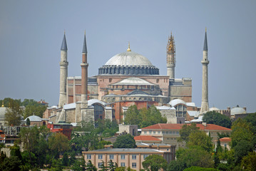 Fototapeta na wymiar Hagia Sophia, Istanbul. TURKEY.