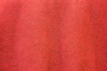 Close Up of Red Knitwear Fabric. Texture, Background