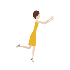 woman cartoon icon image vector illustration design 