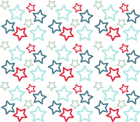 Christmas seamless pattern vector for background and greetings card and web