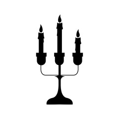 Fototapeta premium chandelier with candles icon image vector illustration design
