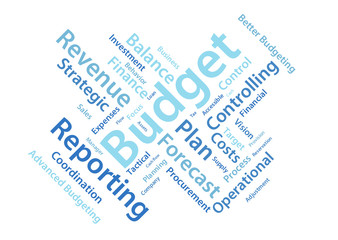 Budget word cloud