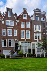 Naklejka premium Begijnhof, Amsterdam, Holanda