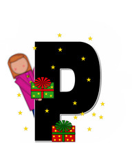 Alphabet Children Christmas Gift P