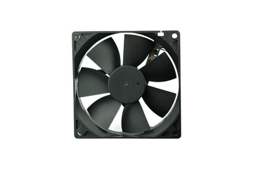 Computer fan isolated on a white background