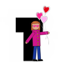 Alphabet Children Valentines T