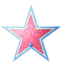 Alphabet Red White and Blue Period