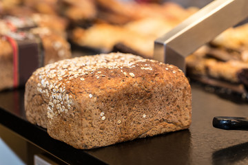 fresh baked mixed breads