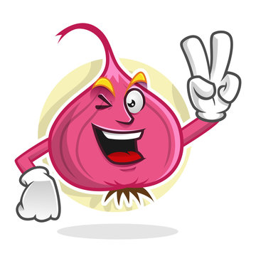 Peace Onion mascot, Onion character, Onion cartoon