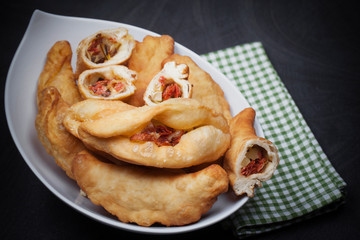 Plate With Panzerotti