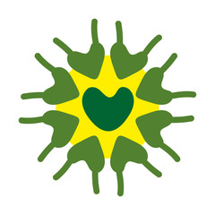 Microscobic Algea Icon