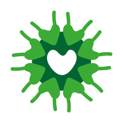 Obraz premium Microscobic Algea